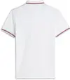 Tommy Hilfiger TIPPED SLIM FIT POLO, YBR Beyaz Erkek T-Shirt & Polo