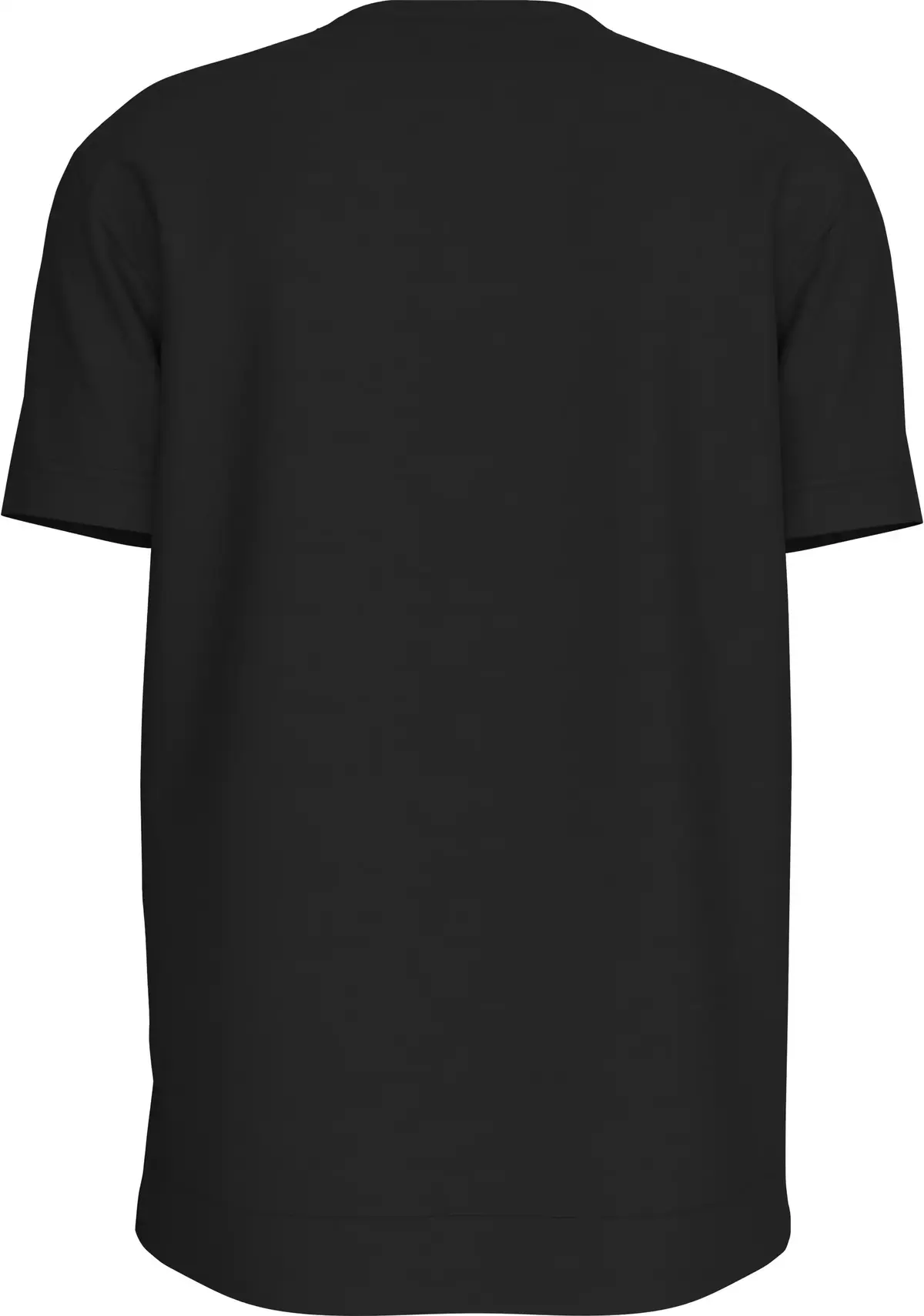 Calvin Klein LOGO TAPE TEE, BEH Siyah Erkek T-Shirt & Polo