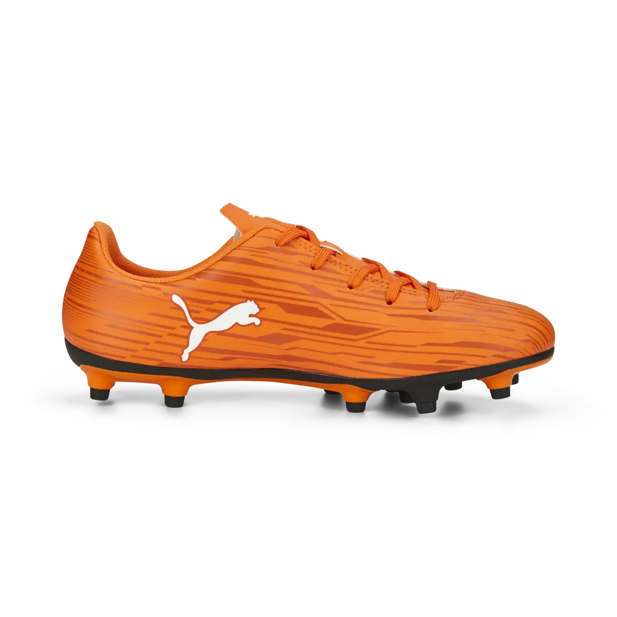 Puma Rapido III FG/AG Jr Turuncu Erkek Çocuk Krampon