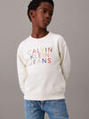 Calvin Klein LOGO GRAPHIC TERRY C, YBI Çocuk Krem Sweatshirt
