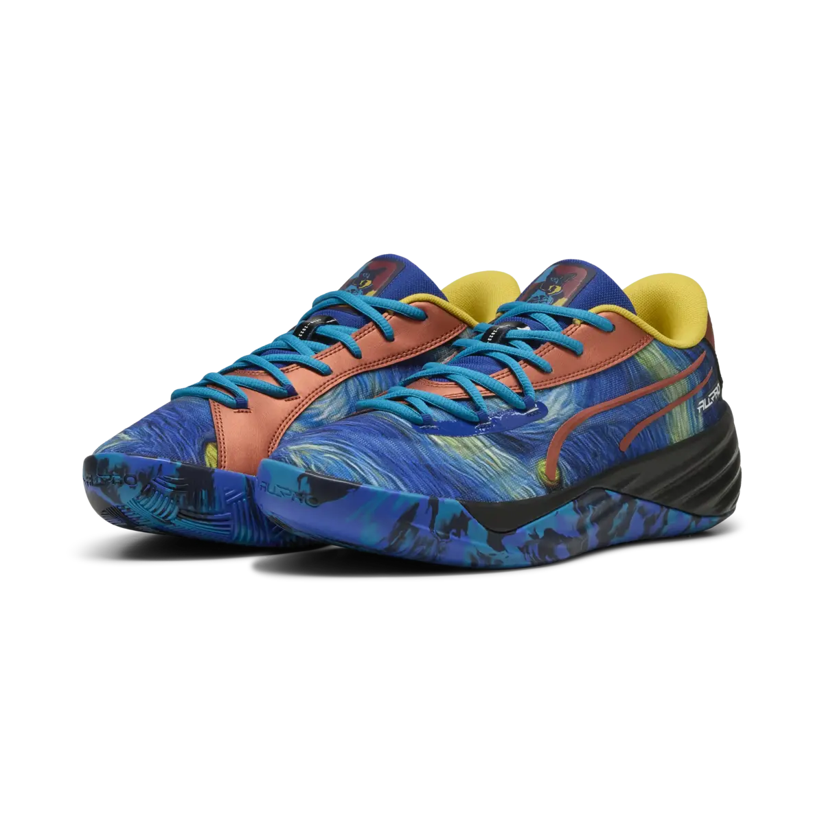 Puma All-Pro Nitro  Dylan Exhibit Lacivert Unisex Basketbol Ayakkabısı