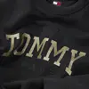 Tommy Hilfiger TJW NW BXY GLITTER V Kadın Siyah Sweatshirt