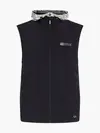 Calvin Klein WO - Hooded Vest Erkek Siyah Yelek