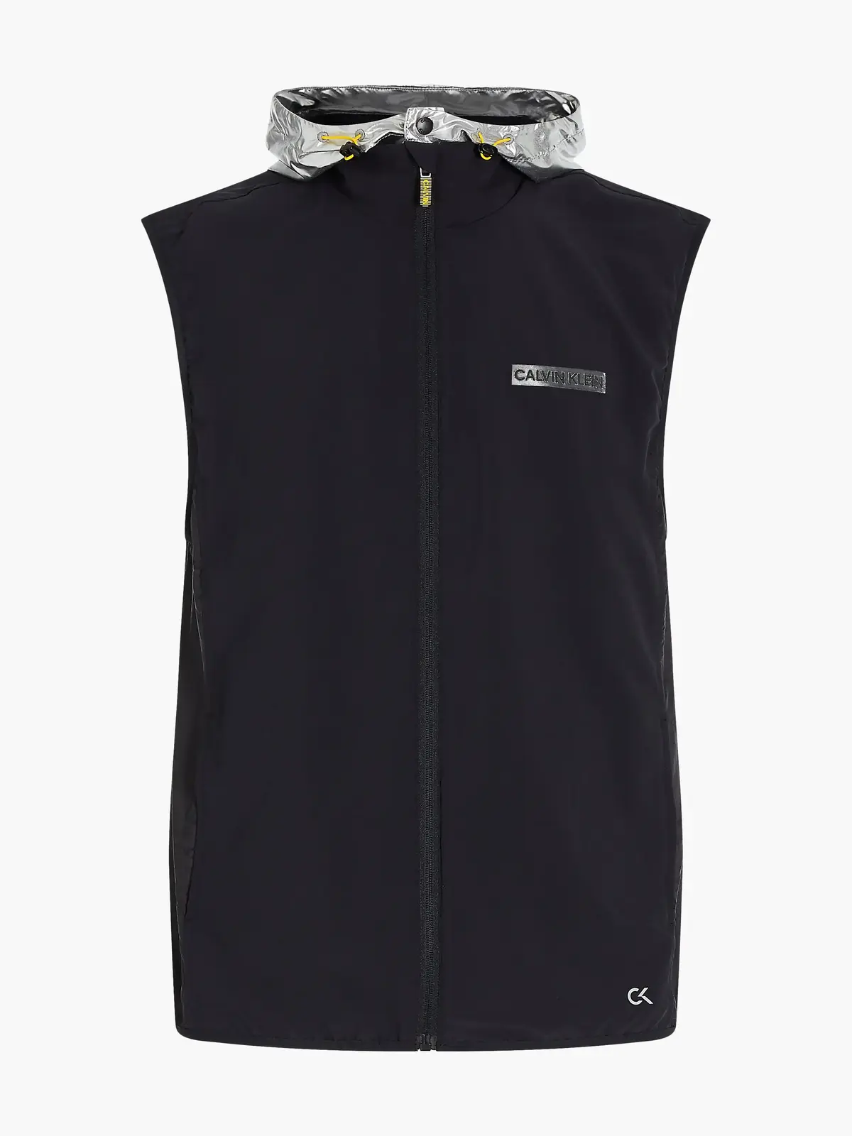 Calvin Klein WO - Hooded Vest Erkek Siyah Yelek
