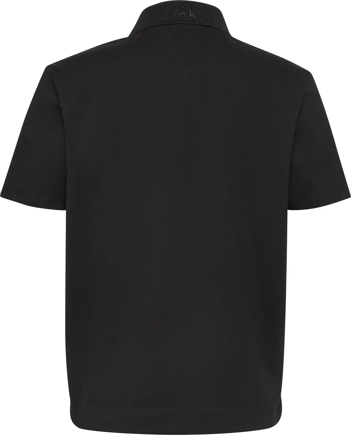 Calvin Klein SS COOLING PIQUE SNAP BTN POLO Siyah Erkek Polo T-Shirt