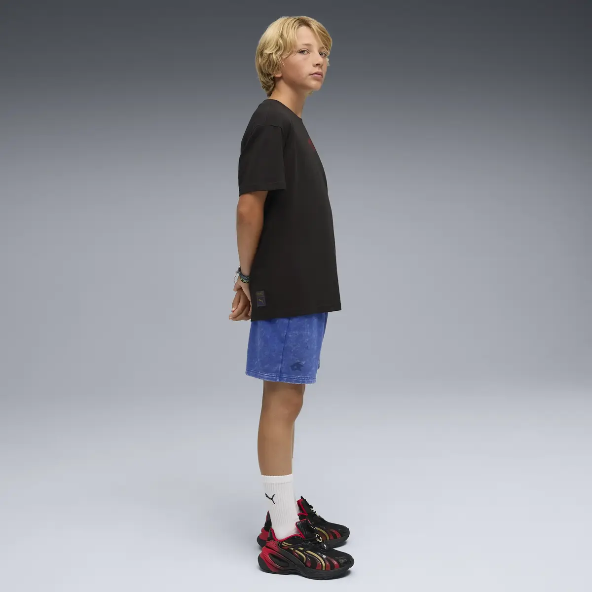 Puma X SONIC Graphic Tee Siyah Erkek T-Shirt & Polo
