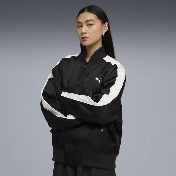 Puma T7 Bomber Jacket Siyah Erkek Ceket