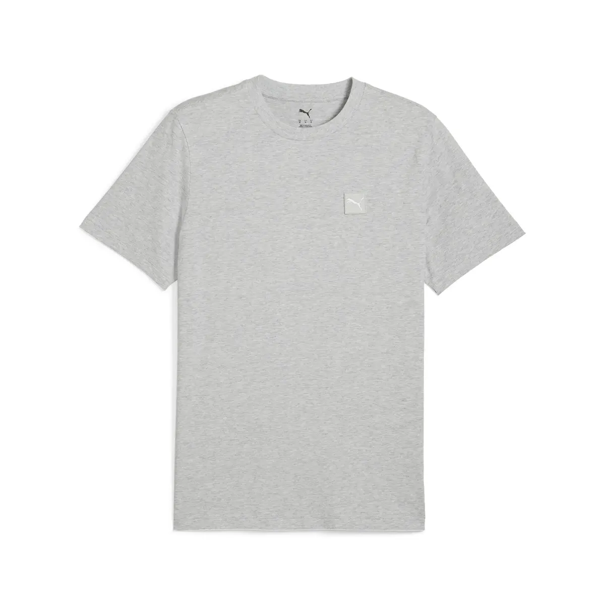 PUMA ESS ELEVATED Tee Gri Erkek T-Shirt