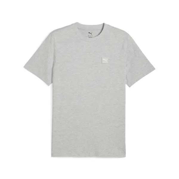 PUMA ESS ELEVATED Tee Gri Erkek T-Shirt