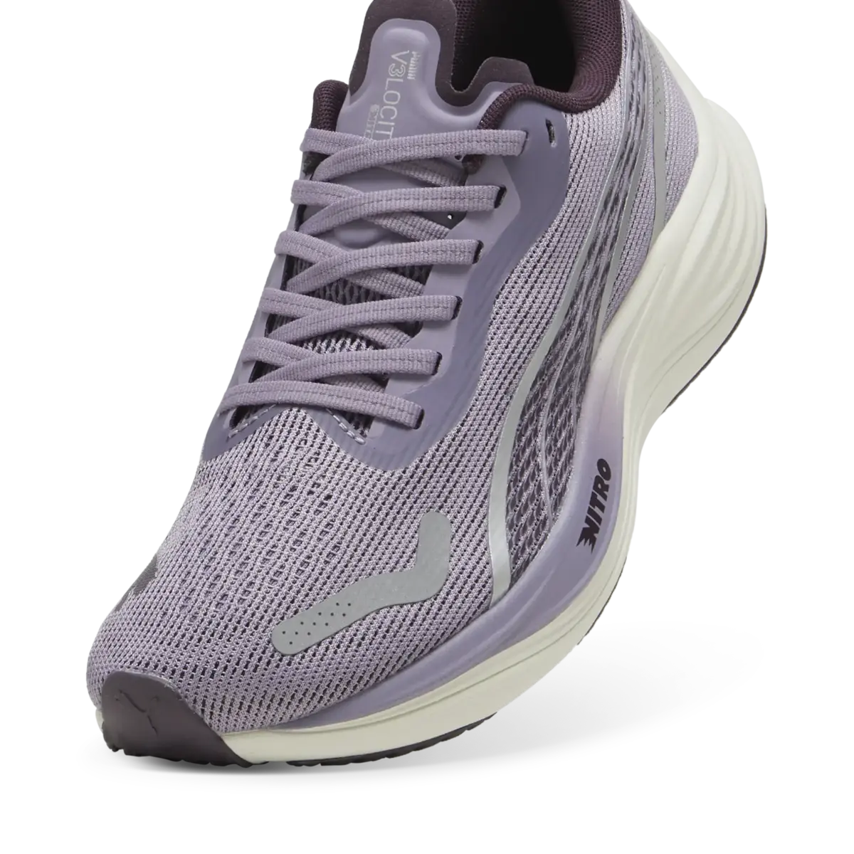 Puma Velocity NITRO  3 Wn Mor Kadın Yürüyüş ve Koşu Ayakkabısı
