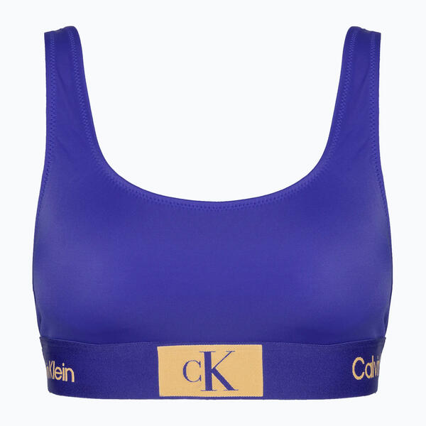 Calvin Klein BRALETTE-RP, C7N Mavi Kadın Sporcu Sütyeni