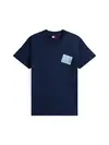 Tommy Hilfiger TJM REG FLAG DNA TEE Lacivert Erkek T-Shirt