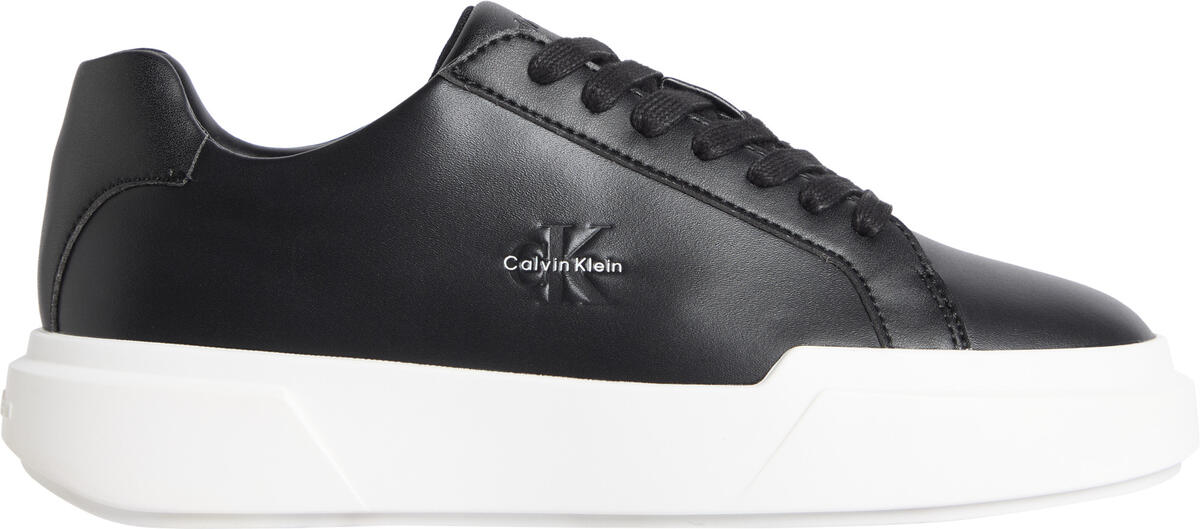 Calvin Klein CHUNKY CUPSOLE LACEUP LTH WN Siyah Kadın Günlük Spor Ayakkabı Calvin Klein CHUNKY CUPSOLE LACEUP LTH WN Siyah Kadın Günlük Spor Ayakkabı