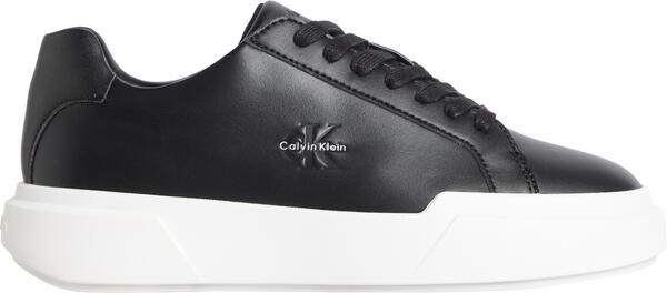 Calvin Klein CHUNKY CUPSOLE LACEUP LTH WN Siyah Kadın Günlük Spor Ayakkabı