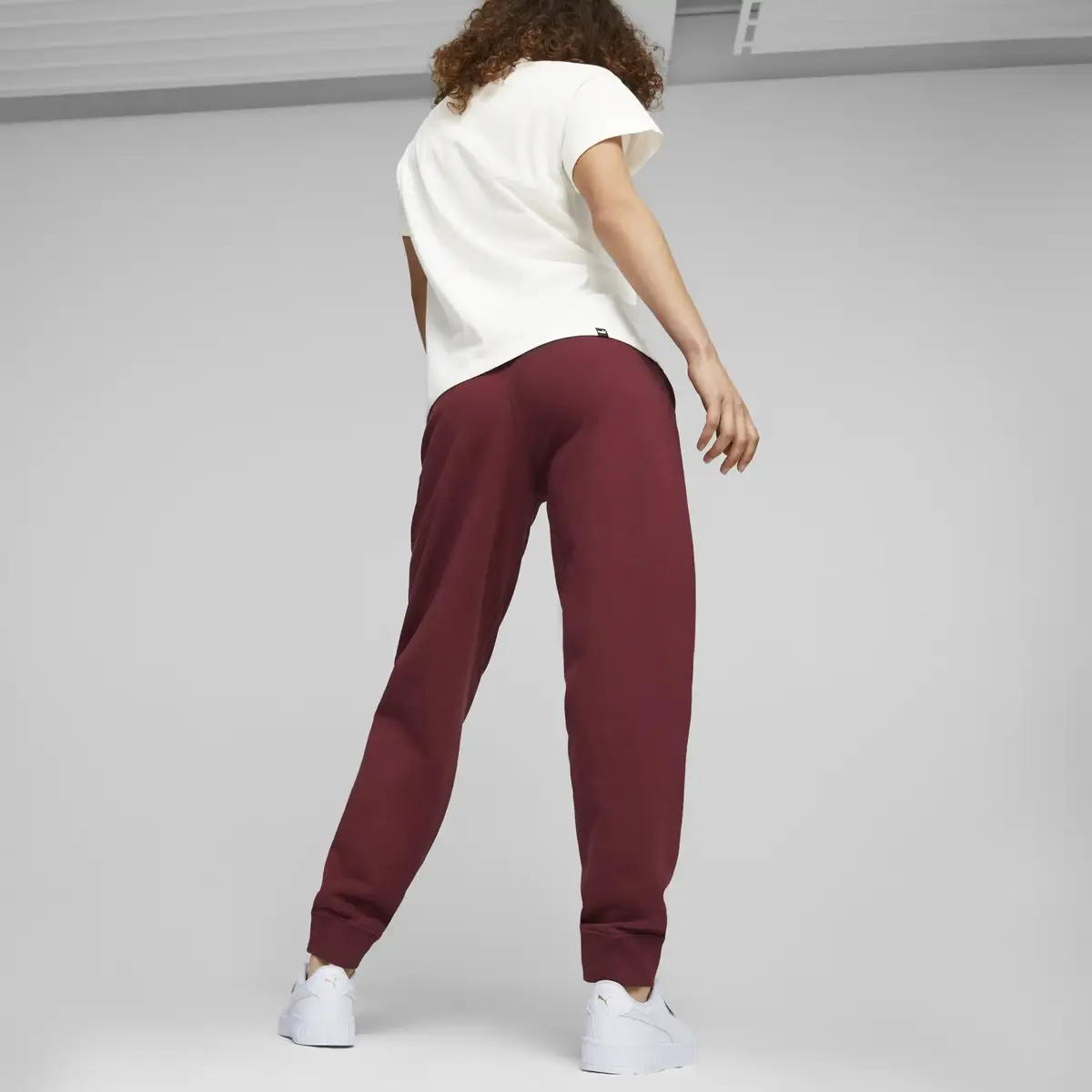 Puma HER High-Waist Pants TR Bordo Kadın Eşofman Altı