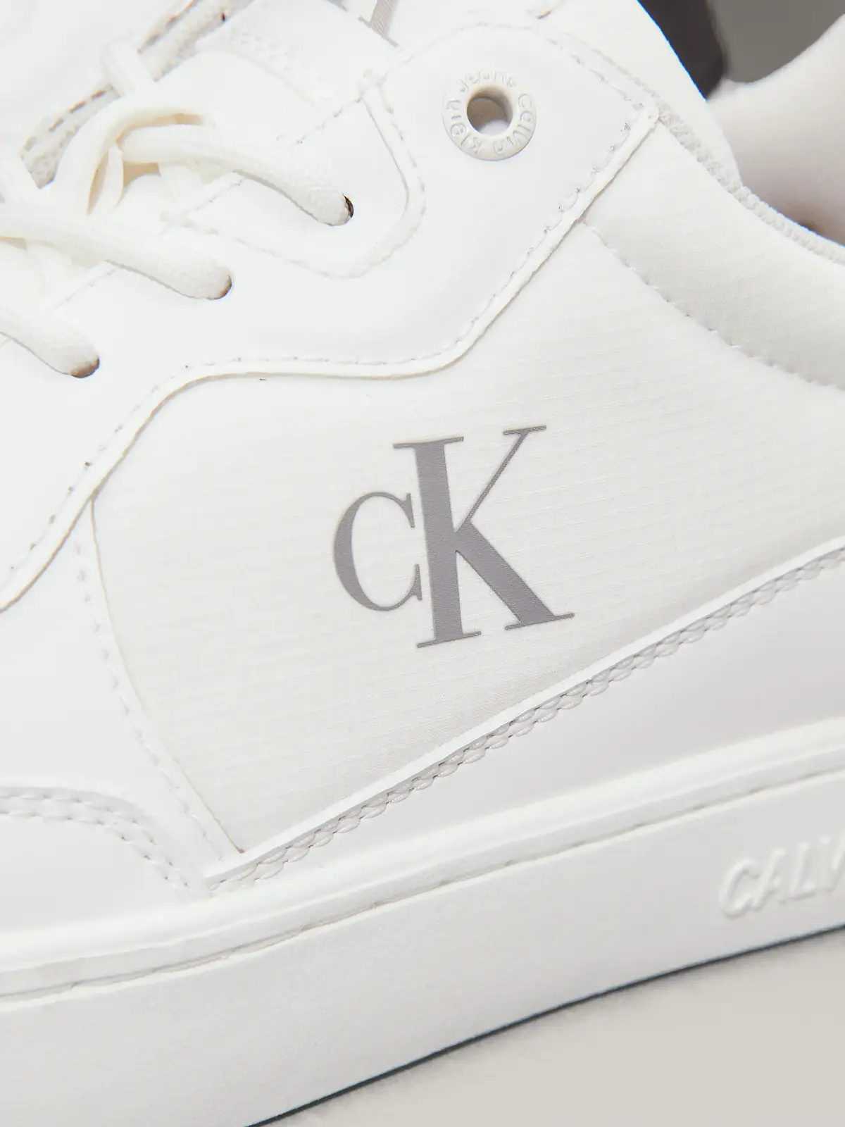 Calvin Klein CLASSIC CUPSOLE TECH, 01W Beyaz Erkek Spor Ayakkabı & Sneaker