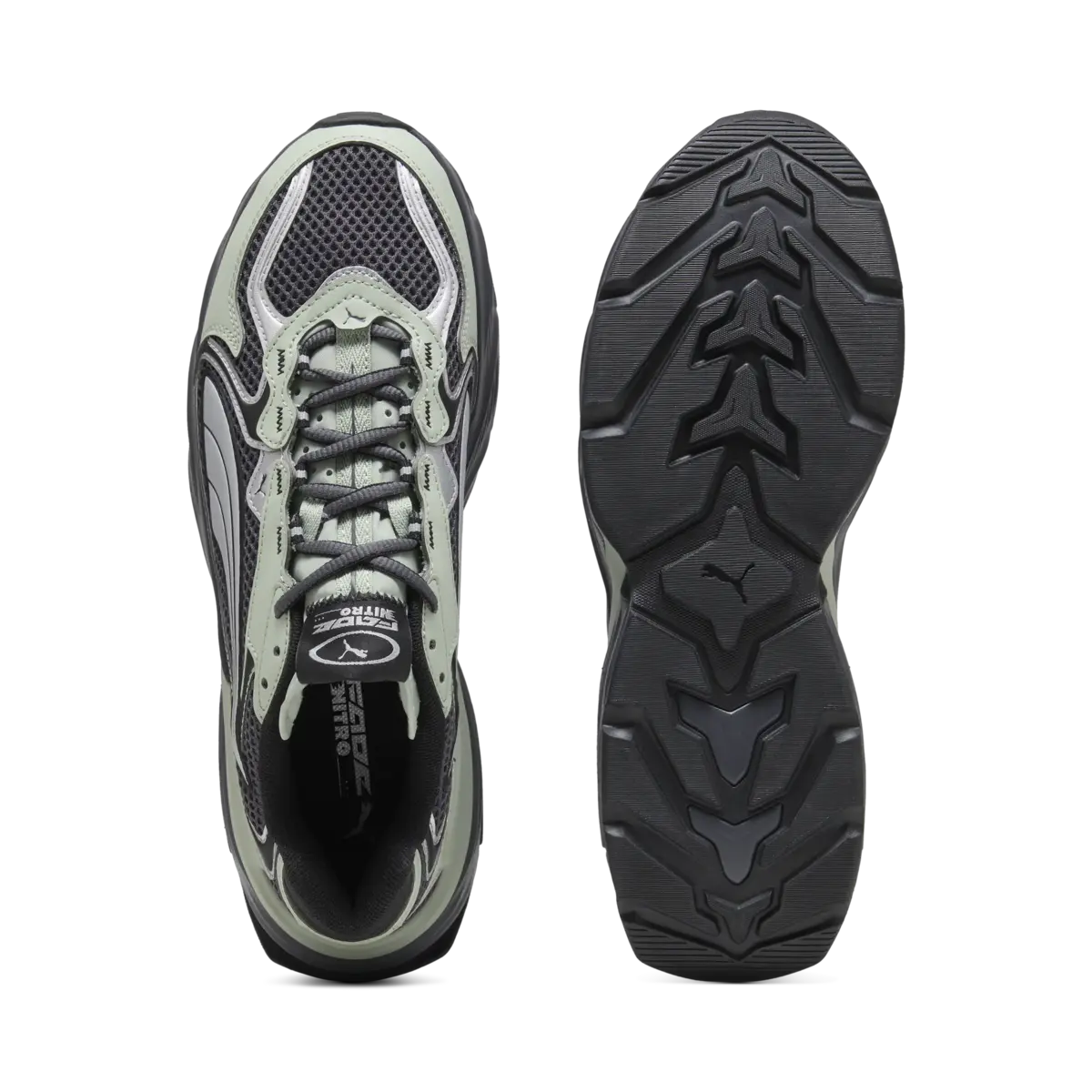 PUMA Fade Nitro LS Siyah Erkek Spor Ayakkabı & Sneaker
