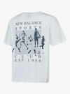 NB Lifestyle Erkek Beyaz T-shirt