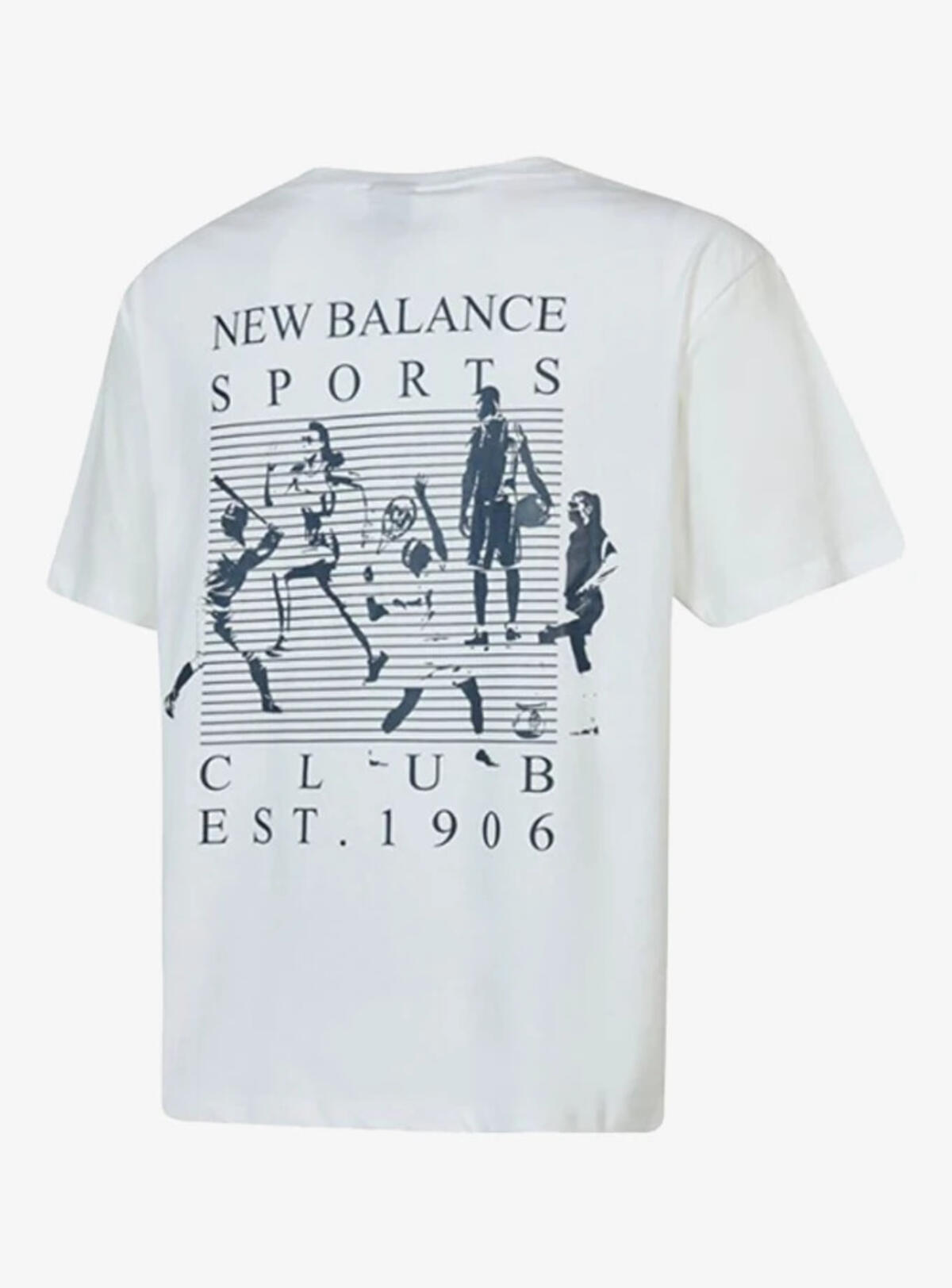 NB Lifestyle Erkek Beyaz T-shirt