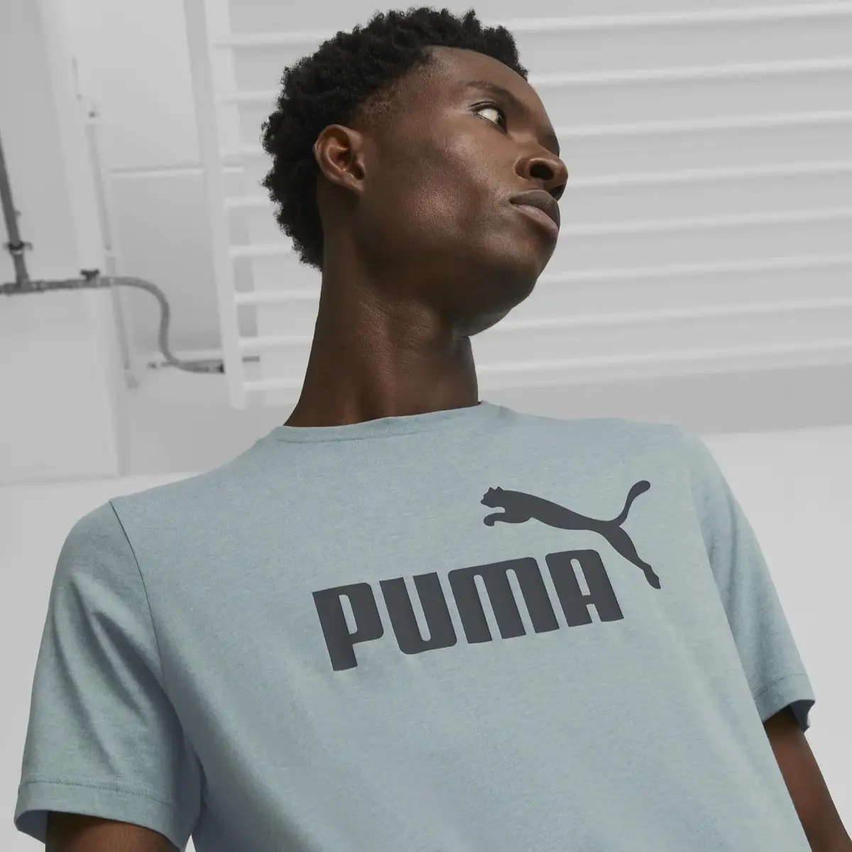 Puma Ess Heather Tee Siyah Erkek T-shirt