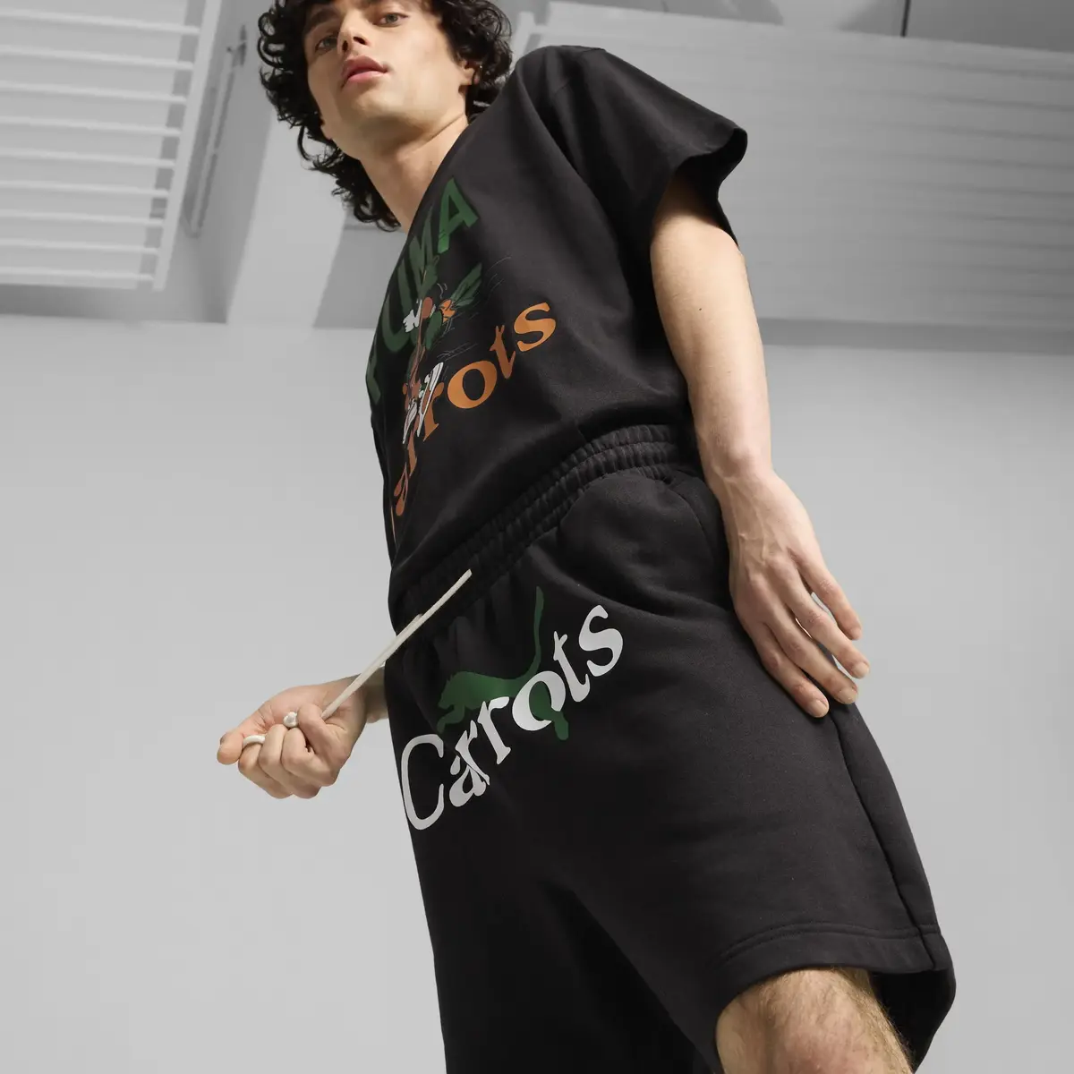 Puma X CARROTS Shorts Siyah Erkek Şort