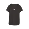 Puma MARBLEIZED Tee Siyah Kadın T-Shirt & Polo
