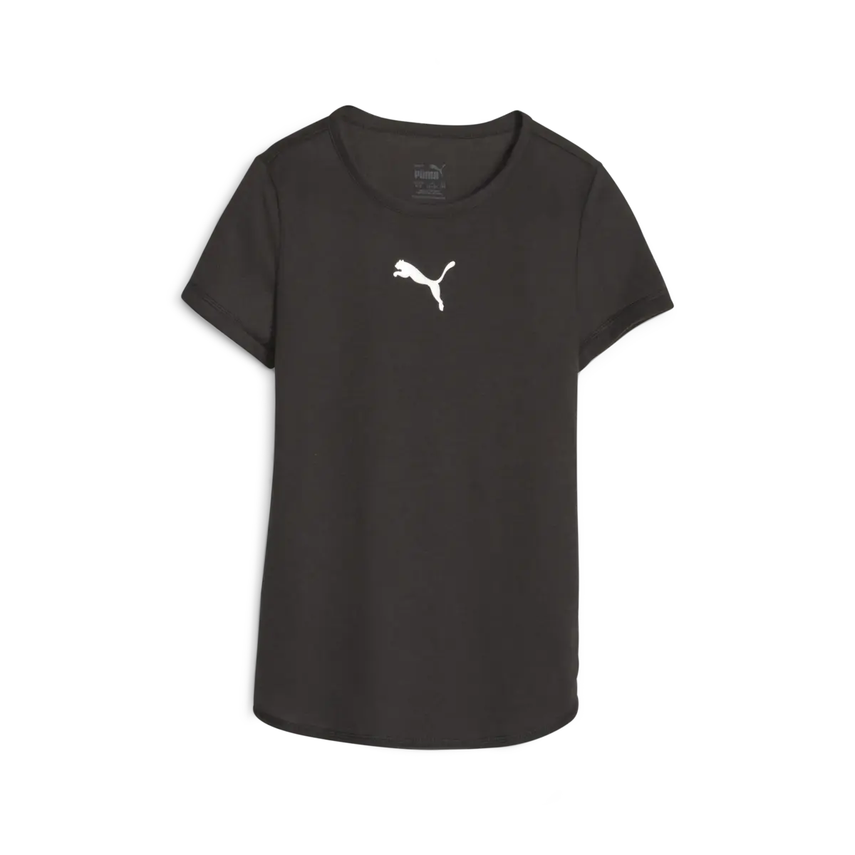 Puma MARBLEIZED Tee Siyah Kadın T-Shirt & Polo