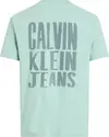 Calvin Klein PAINTED CALVIN KLEIN, MR5 Mavi Erkek T-Shirt & Polo