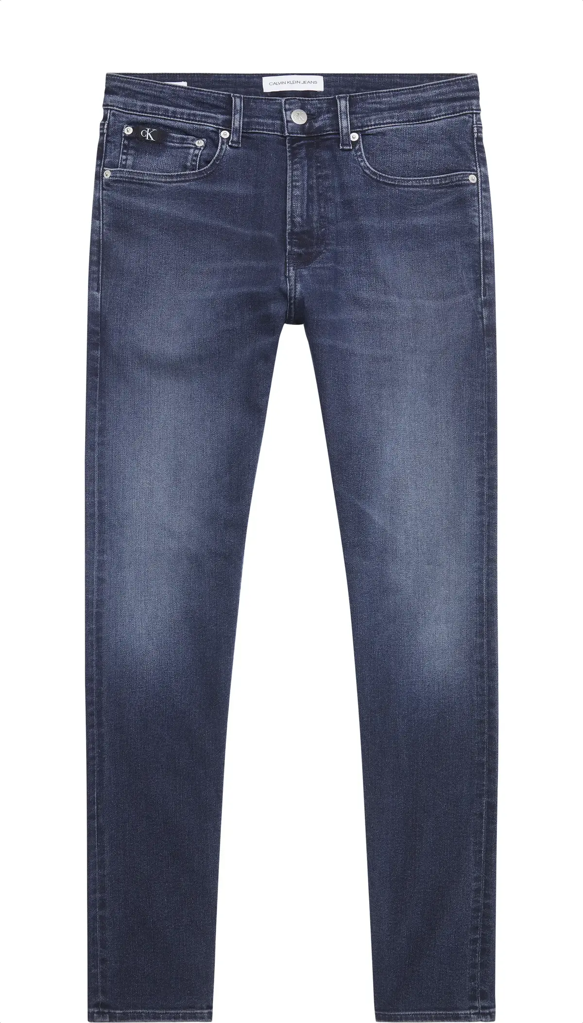 Calvin Klein SKINNY Erkek mavi Kot Pantolon