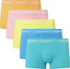 Calvin Klein LOW RISE TRUNK 5PK Erkek Renkli Boxer