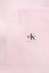 Calvin Klein POPLIN RELAXED SHIRT Pembe Kadın Tişört