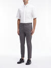Calvin Klein CRINKLE TECH COTTON Erkek Gri Pantolon