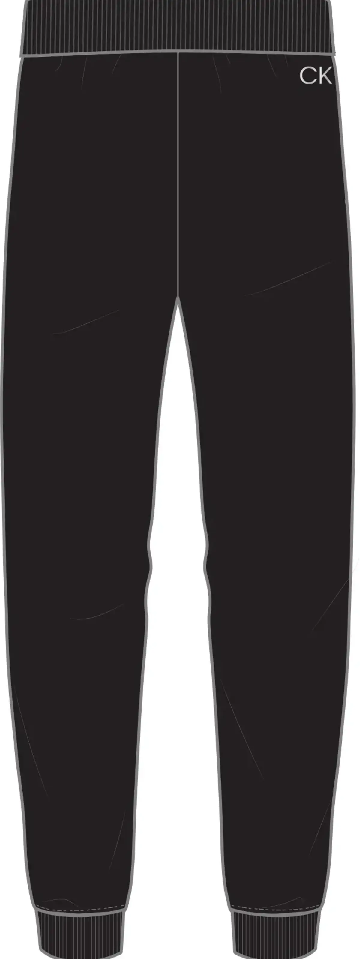 Calvin Klein PW - Knit Pant Erkek Siyah Eşofman Altı