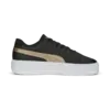 Puma Smash Platform v3 Metallics Siyah Kadın Günlük Spor Ayakkabı