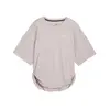 Puma STUDIO CLOUDSPUN LITE TWIST TEE - Kadın Pembe T-Shirt