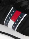 Tommy Hilfiger (NEW) TJM RUNNER CAS, BDS Siyah Erkek Spor Ayakkabı & Sneaker