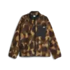 Puma Downtown AOP Sherpa Jacket Kahverengi Erkek Ceket