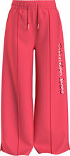 Calvin Klein HERO LOGO WIDE SWEAT Kadın Pembe Eşofman Altı