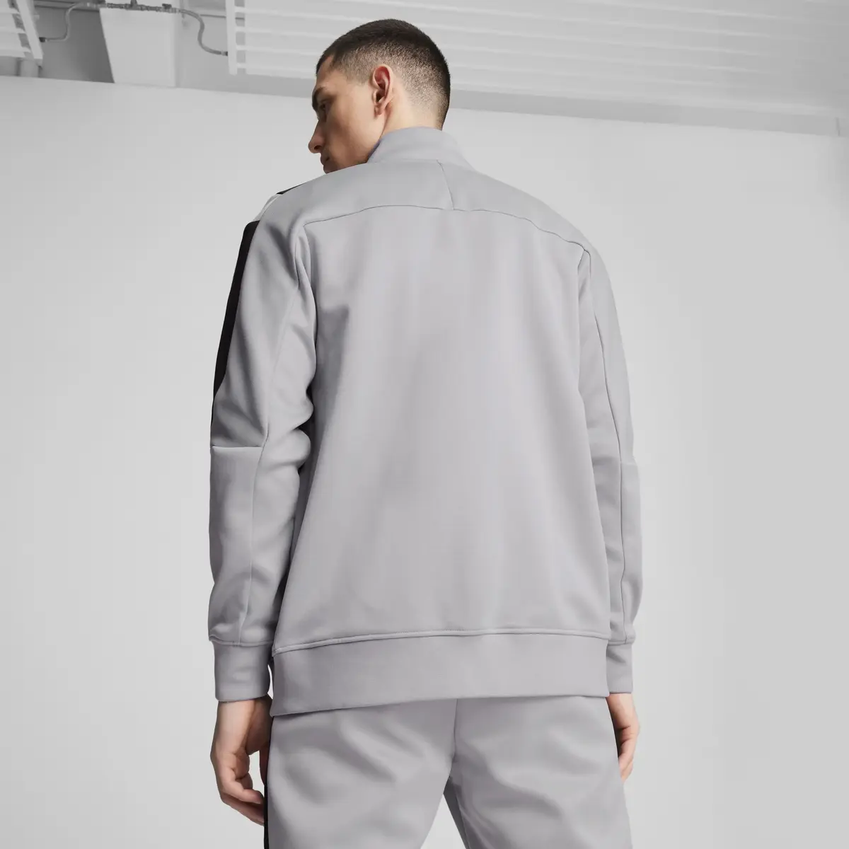 Puma MAPF1 MT7+ Track Jacket Gri Erkek Fermuarlı Ceket