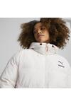 Puma Better Sportswear Hooded Puffer Bej Kadın Kapüşonlu Şişme Mont