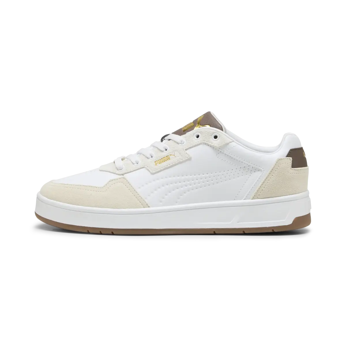 PUMA Court Classic Lux SD Erkek Kahverengi Günlük Sneaker Ayakkabı