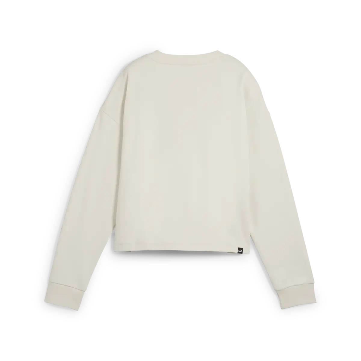 PUMA ESS+ CLASS ACT Crew Kadın Bej Sweatshirt