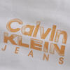 Calvin Klein BOLD COLOR INSTITUTI Erkek Beyaz Sweatshirt