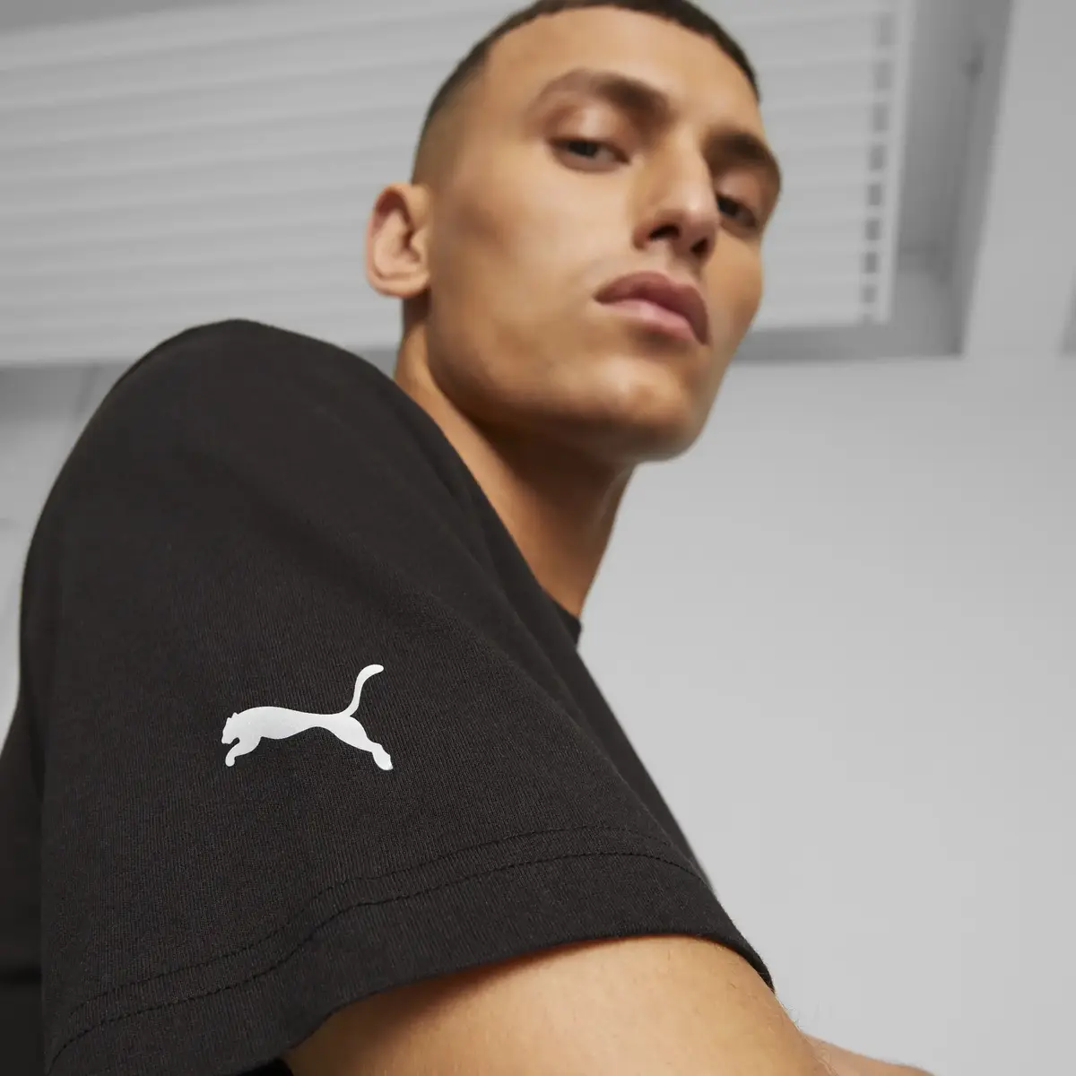 Puma MAPF1 Logo Tee Siyah Erkek T-shirt