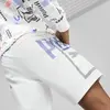 Puma CLASSICS GEN. PUMA Shorts 8" Erkek Beyaz Şort