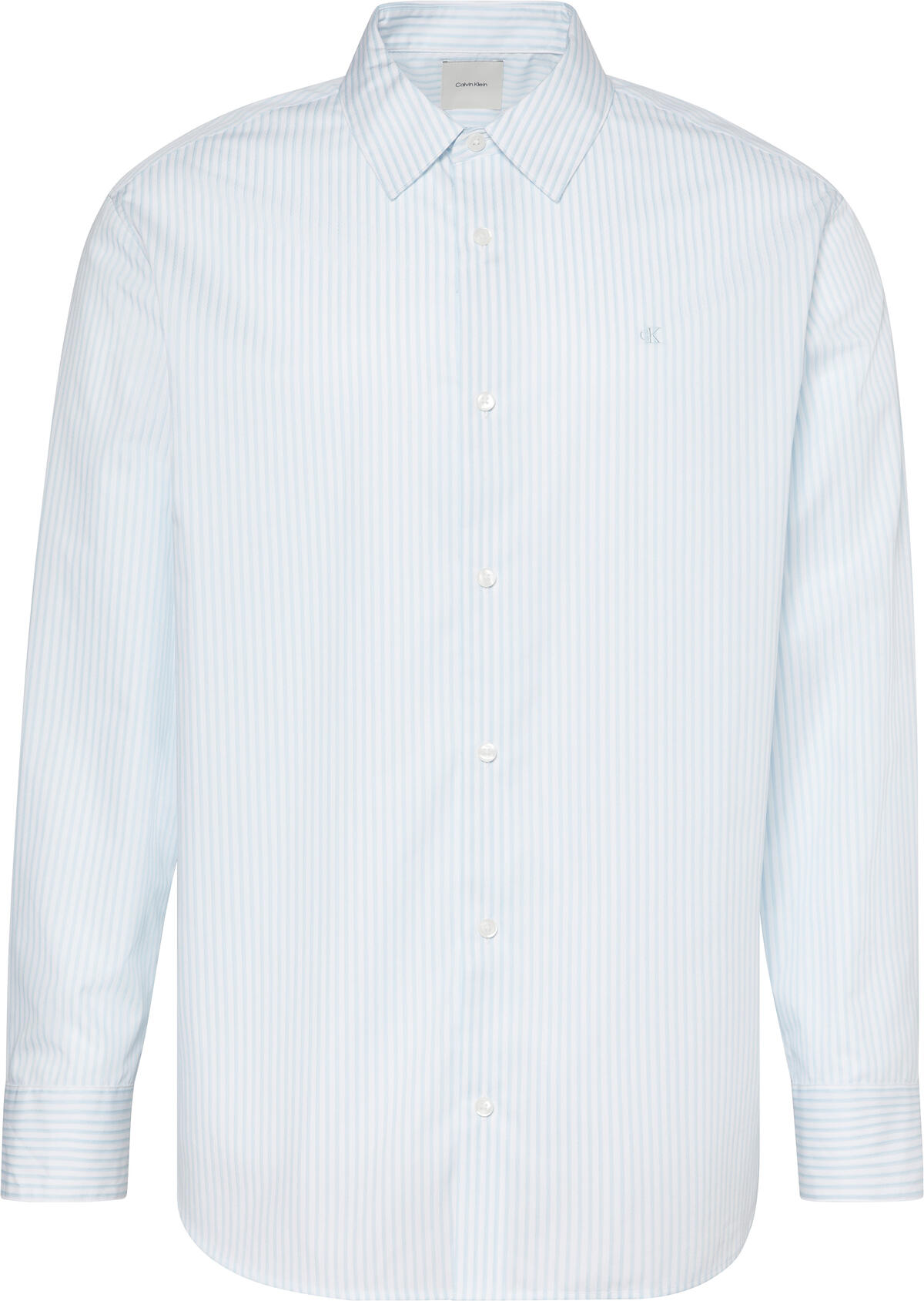 Calvin Klein LS STRIPE DOBBY RELAXED SHIRT Mavi Erkek Gömlek Calvin Klein LS STRIPE DOBBY RELAXED SHIRT Mavi Erkek Gömlek