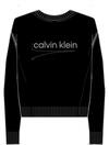 Calvin Klein Cotton Graphic Pullover Siyah Kadın Sweatshirt Calvin Klein Cotton Graphic Pullover Siyah Kadın Sweatshirt