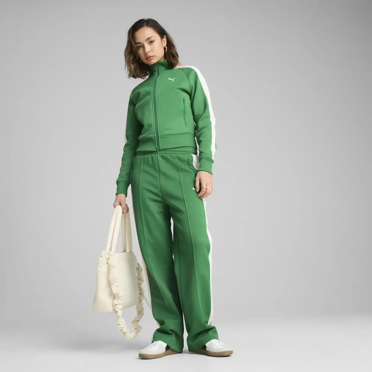 Puma T7 Jacket Yeşil Kadın Ceket