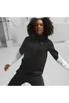 Puma Evostripe Full-Zip Hoodie Siyah Kadın Fermuarlı Hoodie