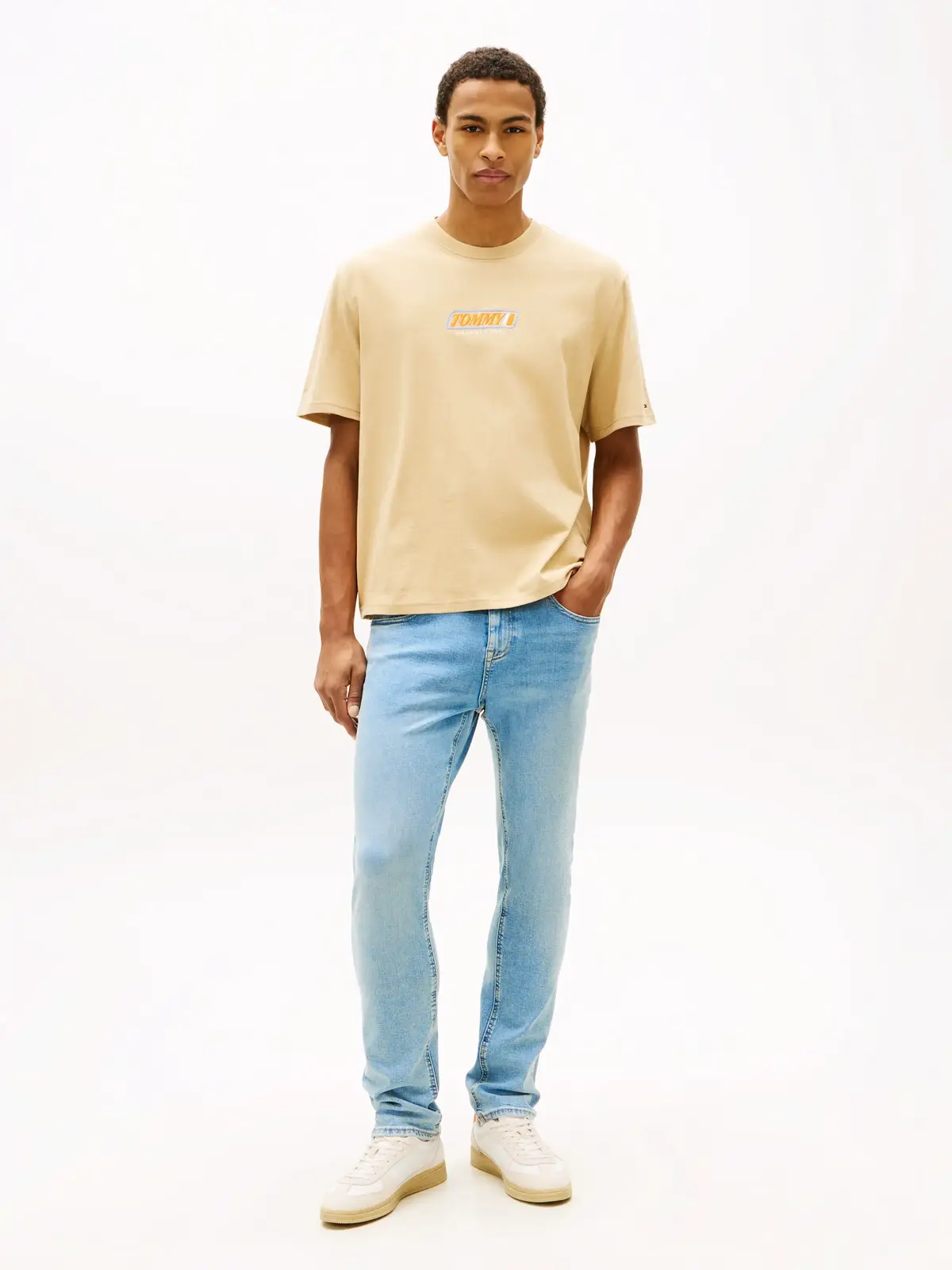 Tommy Hilfiger SCANTON SLIM BI0216, 1AB Mavi Erkek Jean Pantolon